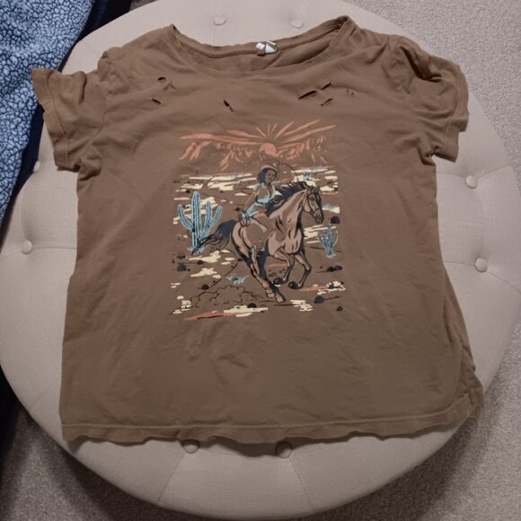 Womans Rodeo shirt size L - Picture 2 of 4
